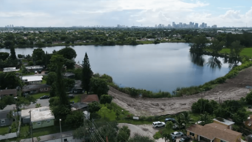 Rock Pit Lake in Fort Lauderdale